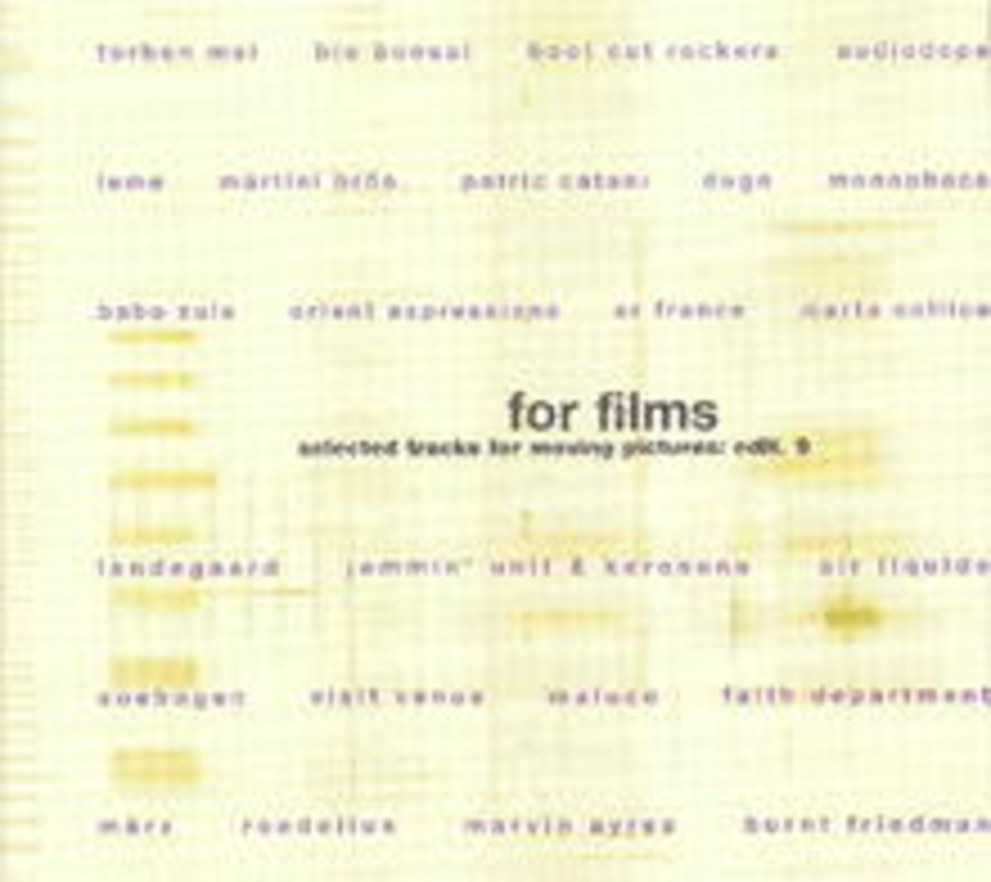 Präsentiert Musik für Film und Fernsehen: "For Films Edit.9" von Freibank