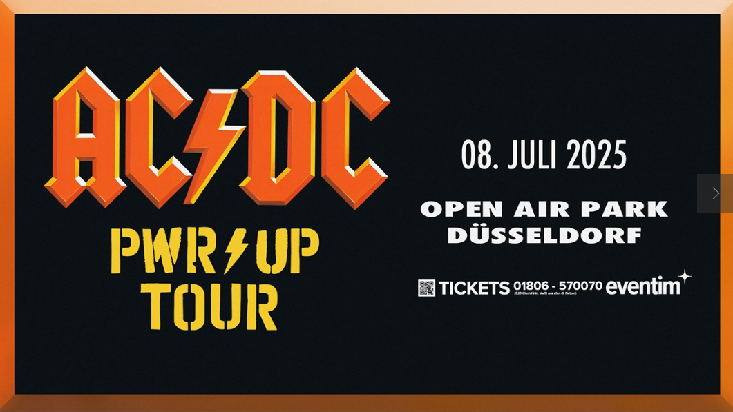 Hat AC/DC zum Auftakt: das neue Open-Air-Gelände von D.Live.
