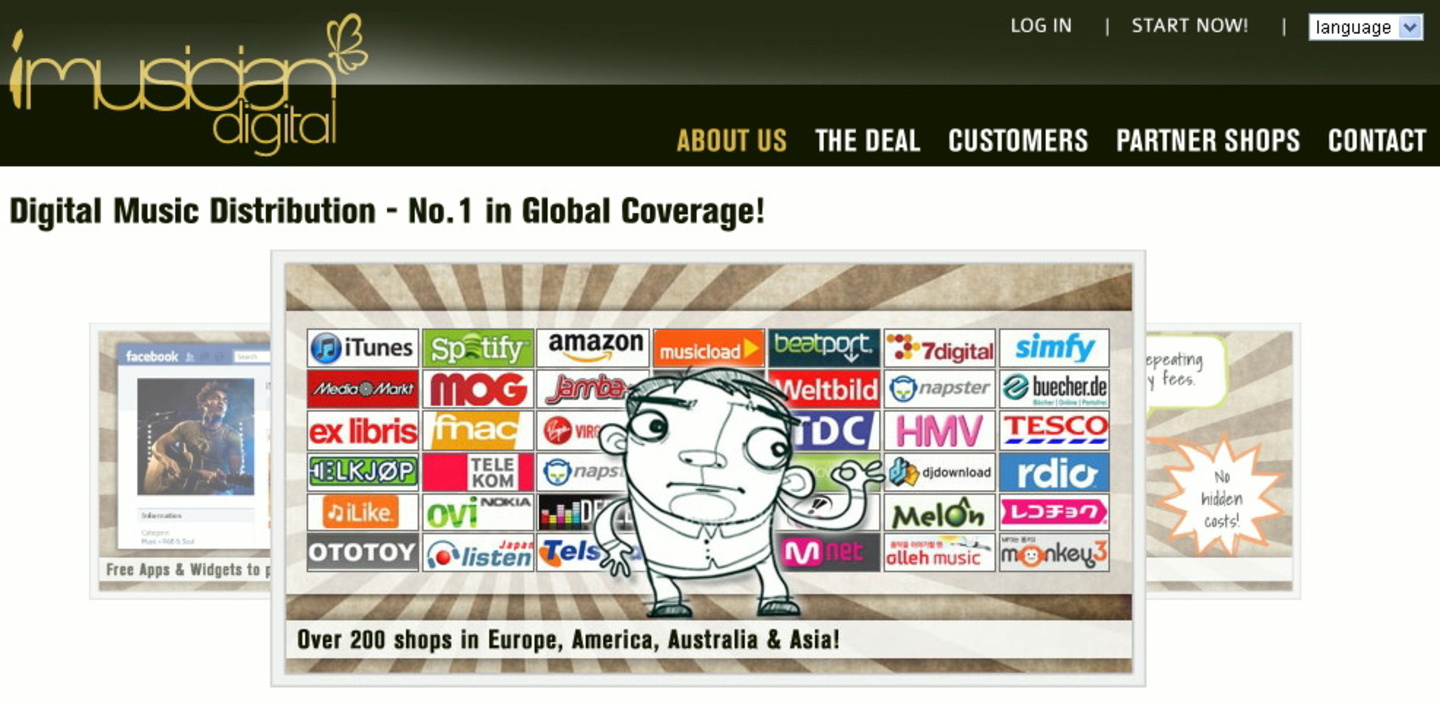 Erschließt zum fünfjährigen Jubiläum den asiatischen Markt: iMusician (Bild: imusiciandigital.com Screenshot)