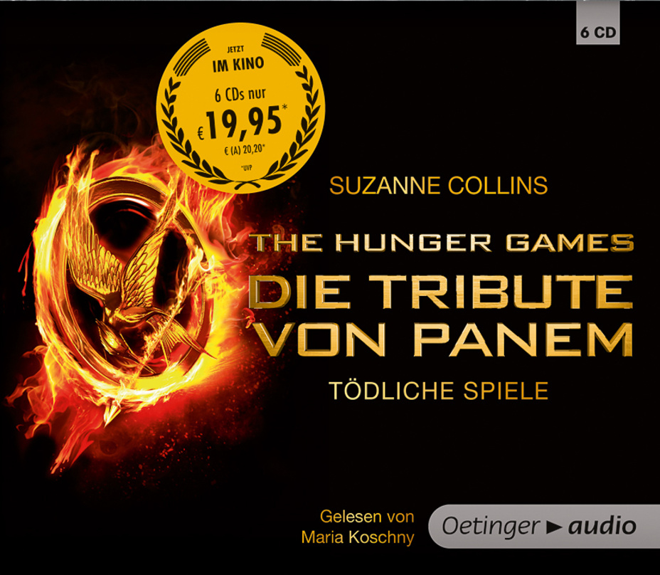 Tragen bei Oetinger audio zum Umsatzrekord bei: die "Tribute von Panem"-Hörbücher, gelesen von Maria Koschny