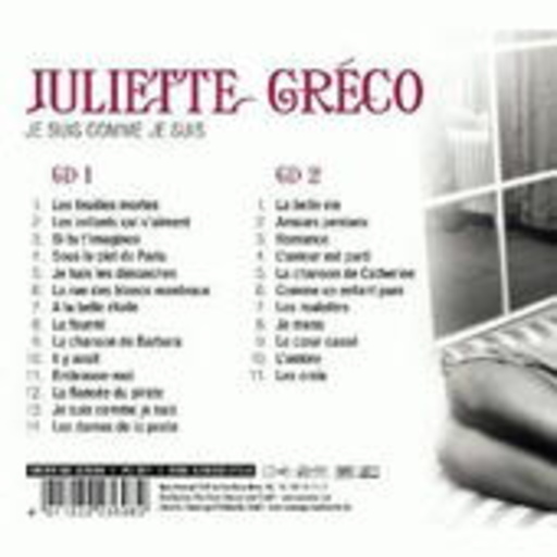 Juliette Greco – Je Suis Comme Je Suis