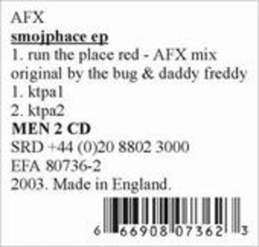 AFX (Aphex Twin) – Smojphace EP