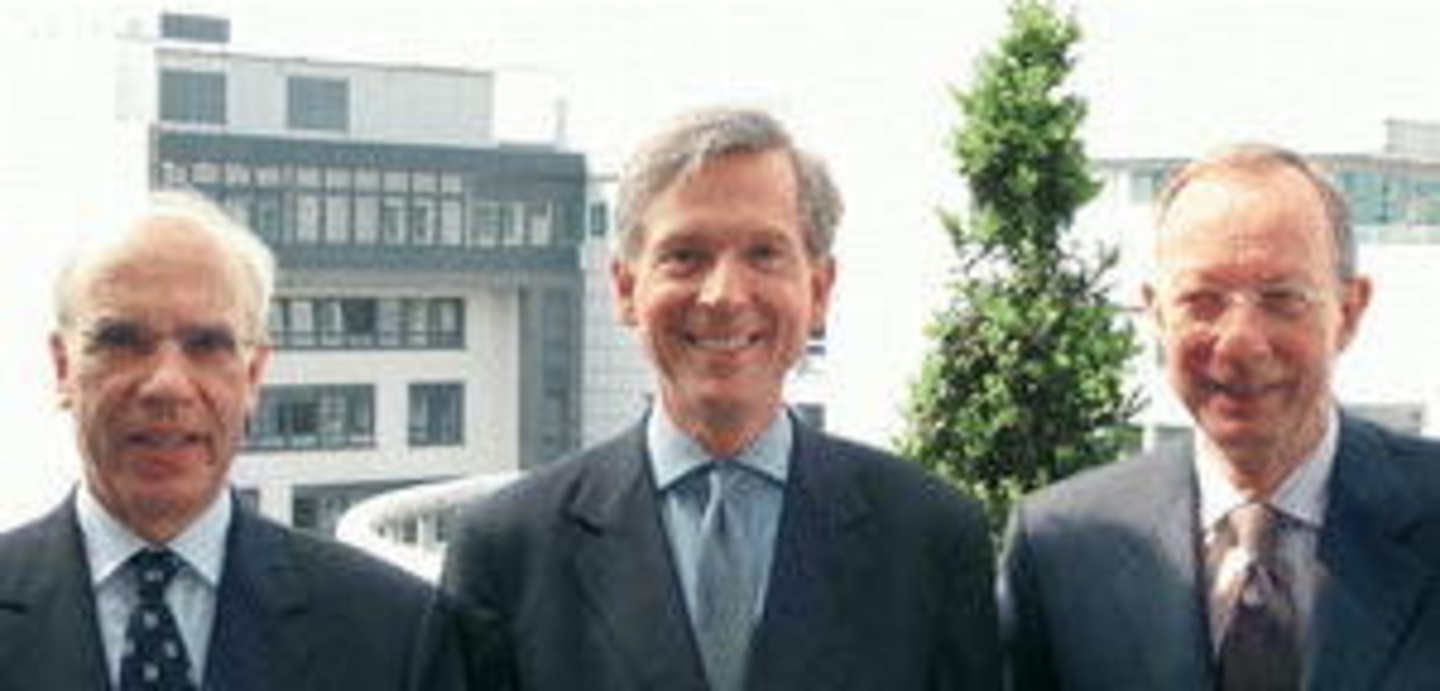 Neue Herausforderungen (v.l.n.r.): GEMA-Vorstände Rainer Hilpert, Harald Heker und Jürgen Becker