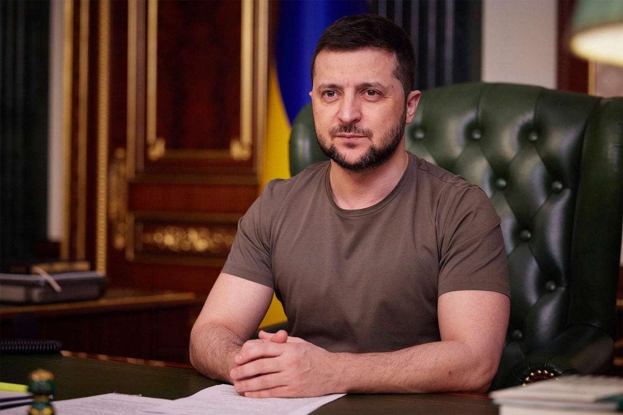 Seinen Hilfsaufruf unterstützt Global Citizen: Wolodymyr Selenskyi, Präsident der Ukraine
