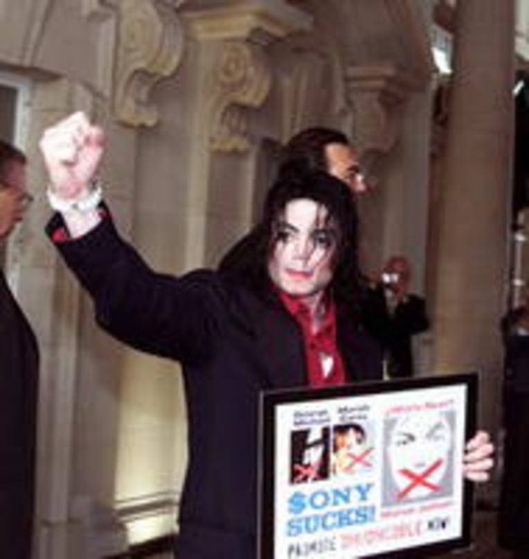 Zeigt sich hartnäckig im Kampf gegen Sony und die Musikindustrie: Michael Jackson