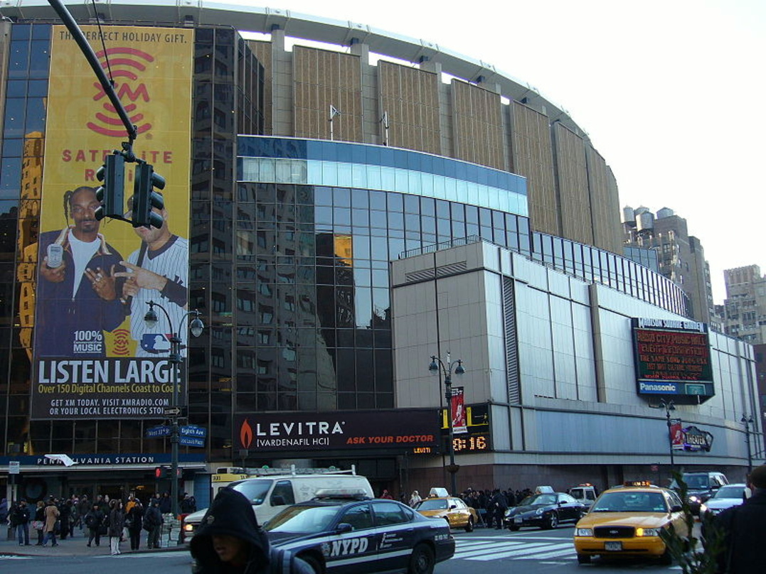 Steht künftig alleine da: Der Madison Square Garden