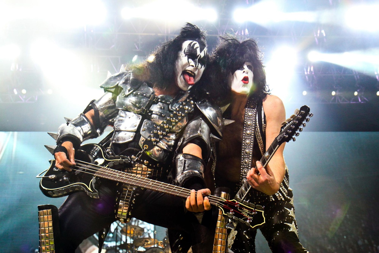 Immer ein Spektakel: Kiss live