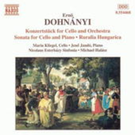 Maria Kliegel/Jenö Jandó/Nicolaus Esterházy Sinfonia – Konzertstück For Cello And Orchestra/Rurala Hungarica