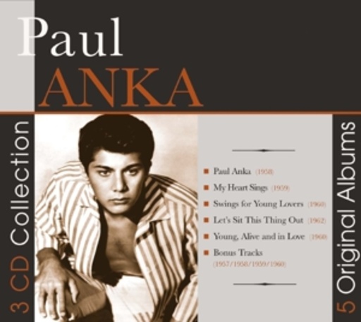 Paul Anka – 5 Original Albums
