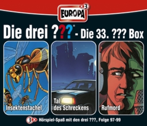 Die 33. ???-Box (Folgen 97-99)