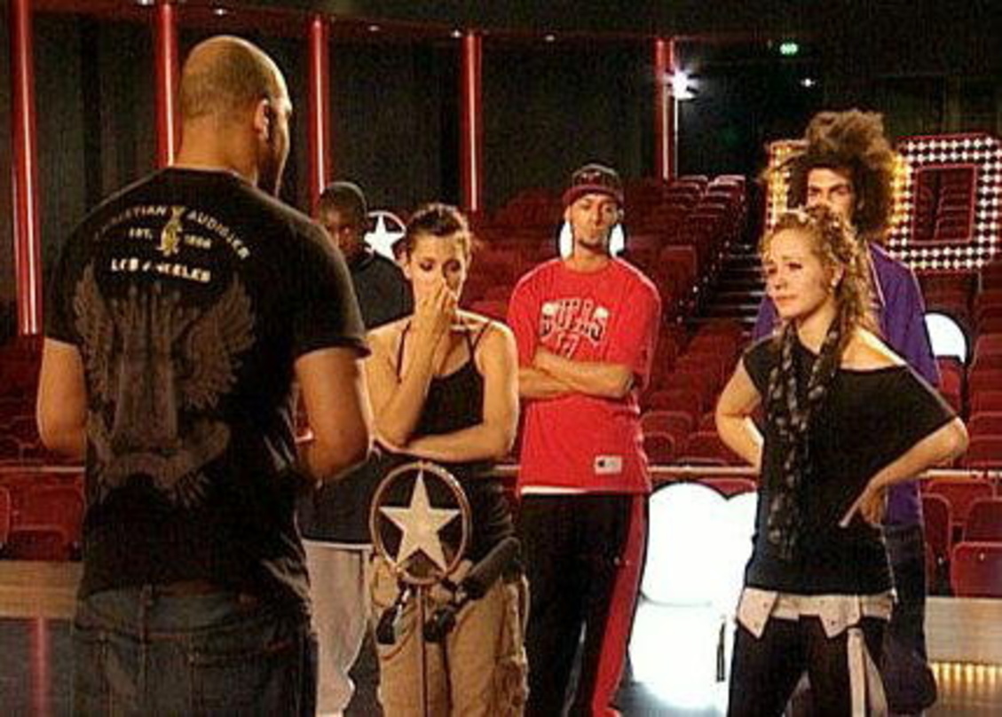 Die Jury verrichtete ganze Arbeit: Detlef "D" Soest vor hoffnungsvollen Aspiranten