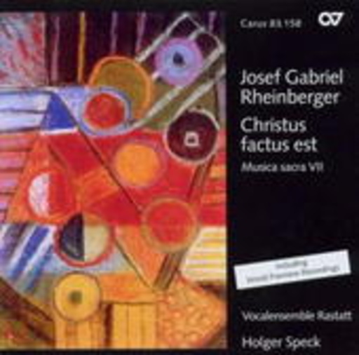 Holger Speck/Vocalensemble Rastatt – Christus Factus Est - Musica Sacre VII