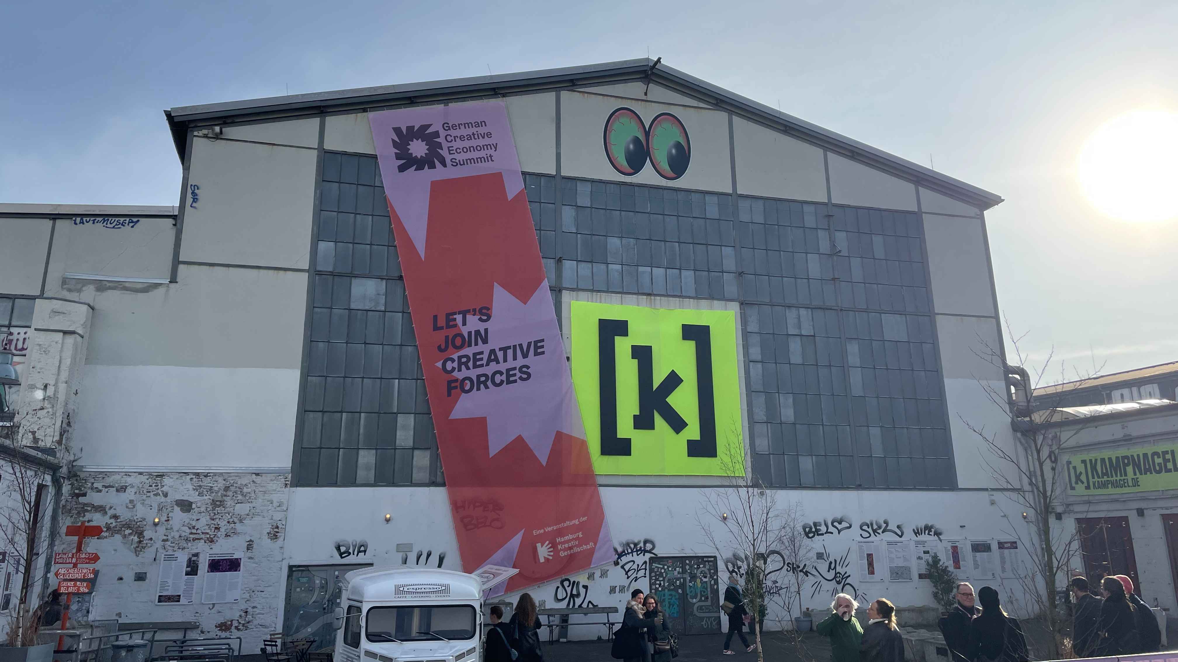 Schauplatz des Kreativwirtschaftsgipfels: Das Gelände Kampnagel in Hamburg.