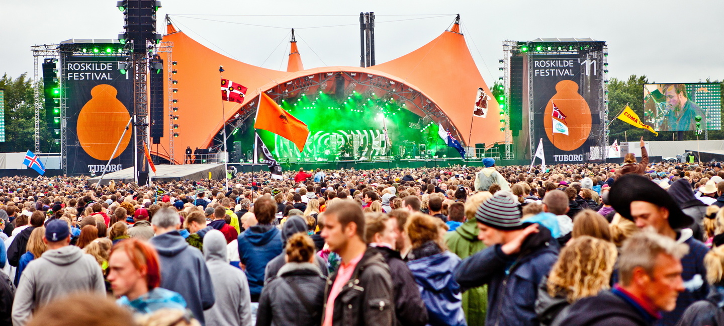 Macht sich auf den Weg nach Berlin: Das Roskilde Festival