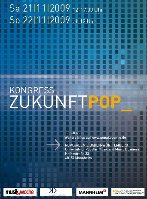 Erhofft sich vom "Kongress Zukunft Pop" Impulse und Lösungsansätze: Udo Dahmen