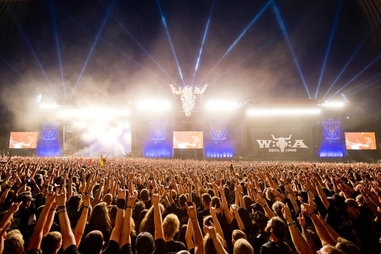 Soll internationalen Journalisten demonstrieren, wie in Deutschland gerockt wird: das Wacken Open Air