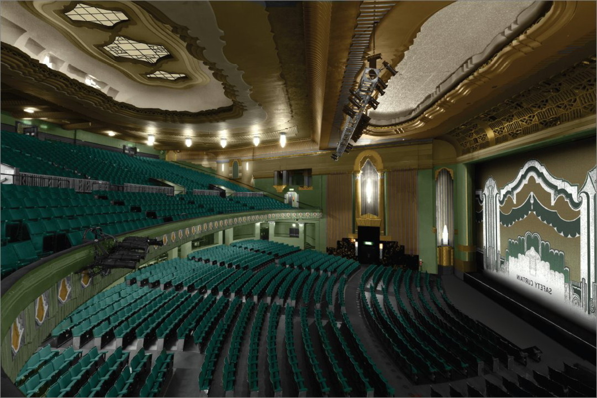 Erstrahlt in neuem Glanz und mit neuem Namen: das Eventim Apollo