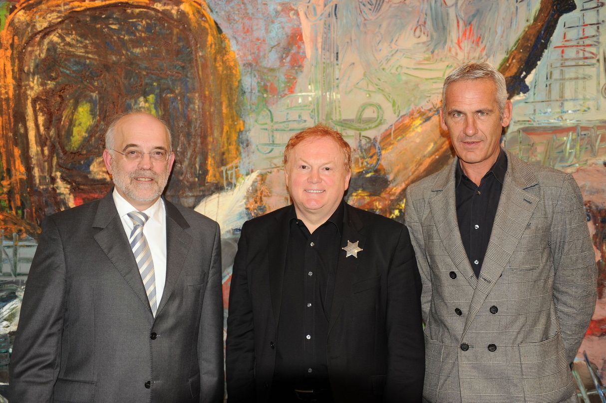 Voll engagiert für die jazzopen: (v.l.n.r.) Thomas Renner, Mike Batt und Jürgen Schlensog