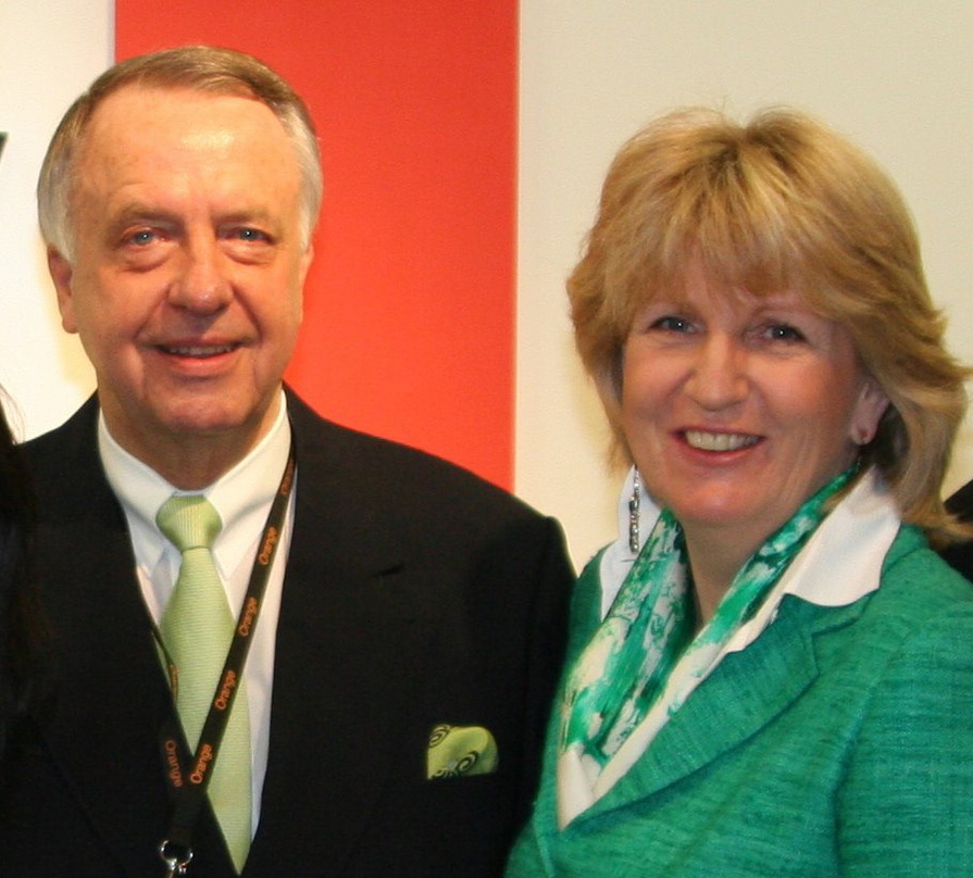 Treffen sich erneut in Cannes: Bernd Neumann und Dagmar Sikorski, hier auf der Midem 2009