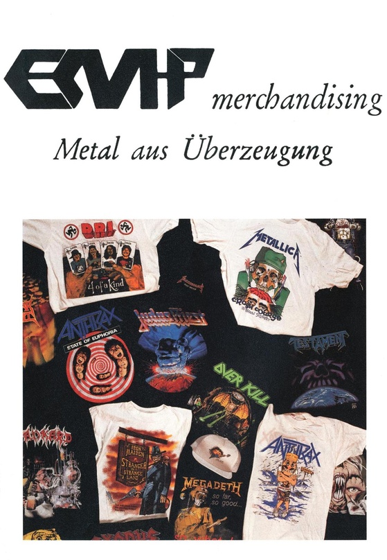 "Metal aus Überzeugung": Ein Cover des EMP-Katalogs aus den 80er Jahren