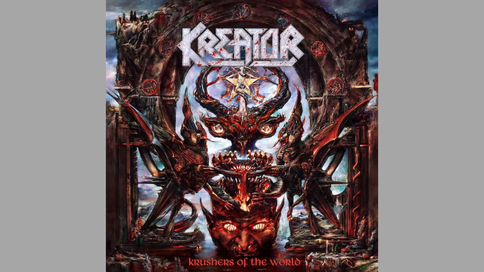 c86cd6c3 d21d 4f5b a1c9 beb94c55e964 Kreator veröffentlichen am 16. Januar über Nuclear Blast das Album "Krushers Of The World".