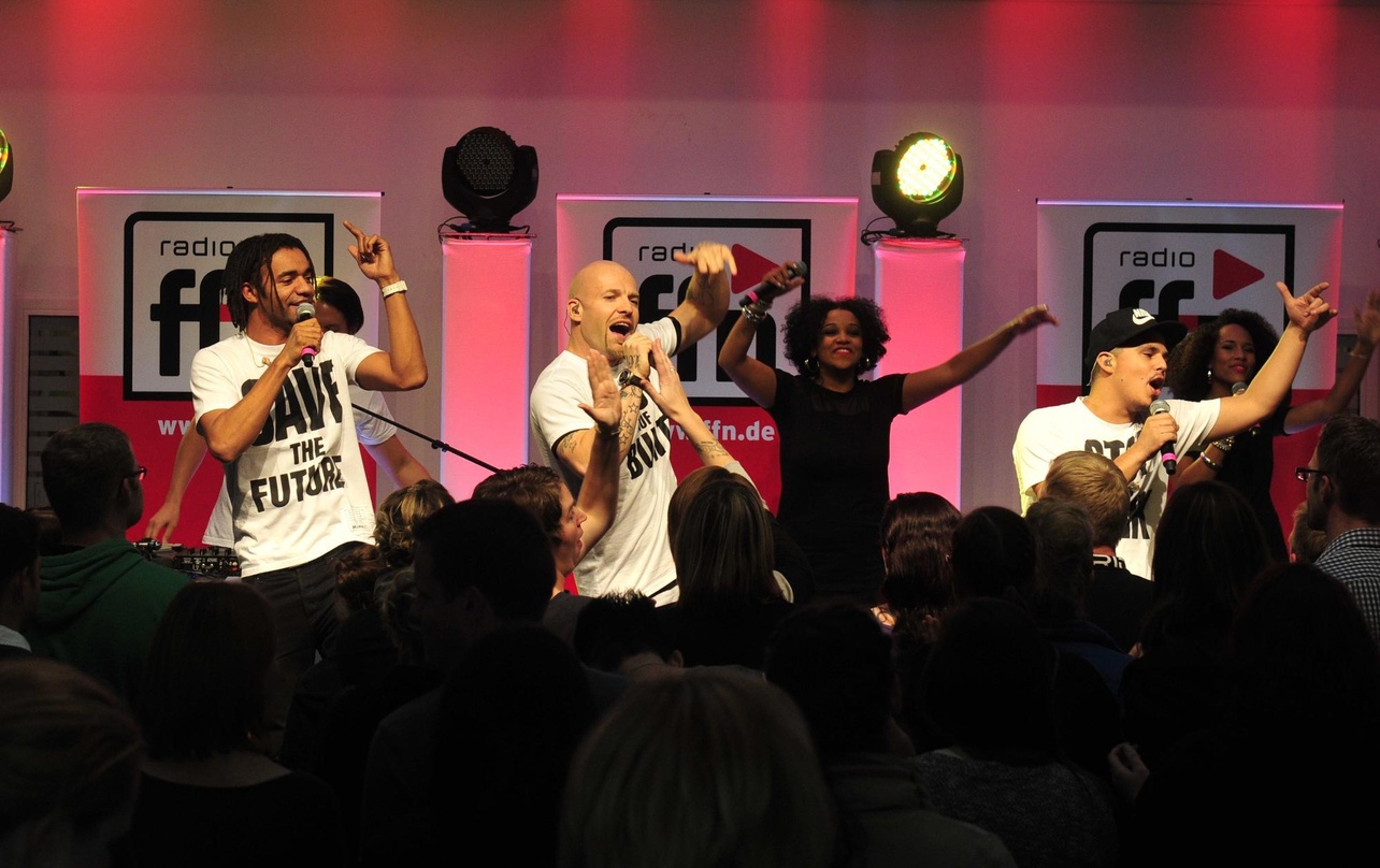 Live ganz nah bei den Fans im ffn-Funkhaus: Culcha Candela