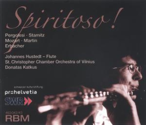 Johannes Hustedt/Donatas Katkus – Spiritoso! - Werke für Flöte und Orchester