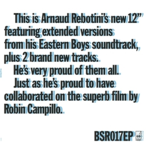 Arnaud Rebotini – Eastern Boys Extended