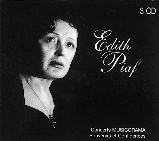 Edith Piaf – Concerts Musicorama - Souvenirs Et Confidences