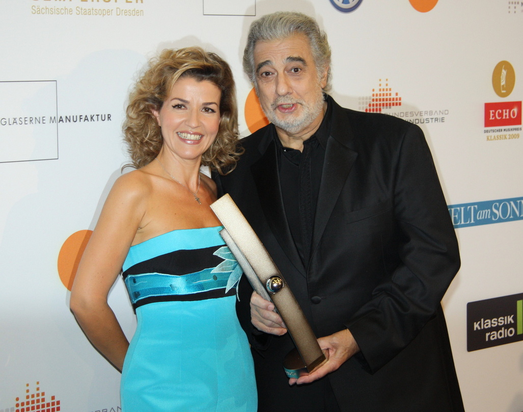 Ausgezeichnet: Anne-Sophie Mutter und Placido Domingo ...