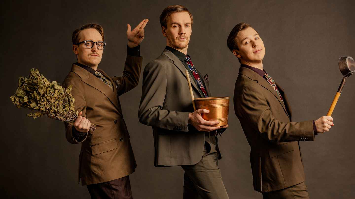 Vielleicht auf dem Weg zum Sieg: die schwedische Band Kaj.
