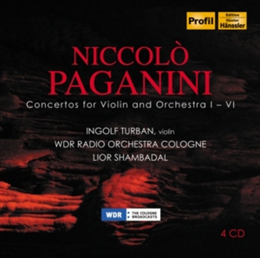 Ingolf Turban/WDR Radio Orchestra Cologne – Concertos For Violin And Orchestra I-VI
