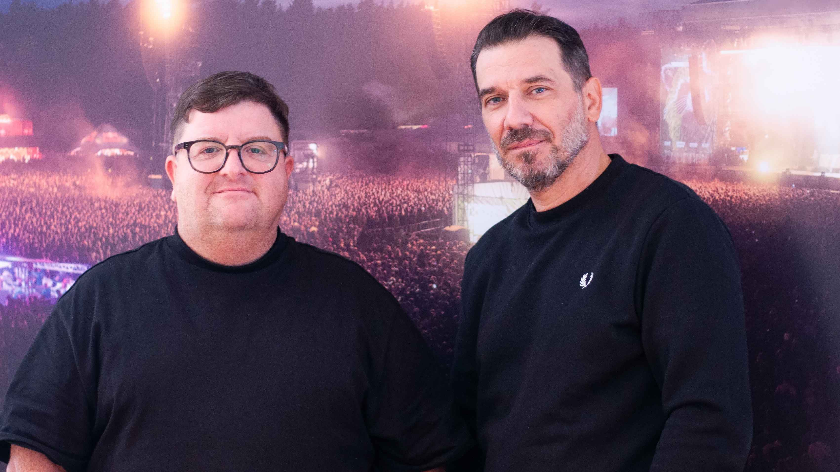 Arbeiten künftig zusammen: Torsten Rettert (links) und All-Artists-Geschäftsführer Markus Grosse.