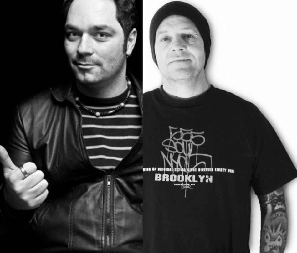Neue Partner: Ilich Rausa (General Manager Rude Records, links) und Bauke De Groot