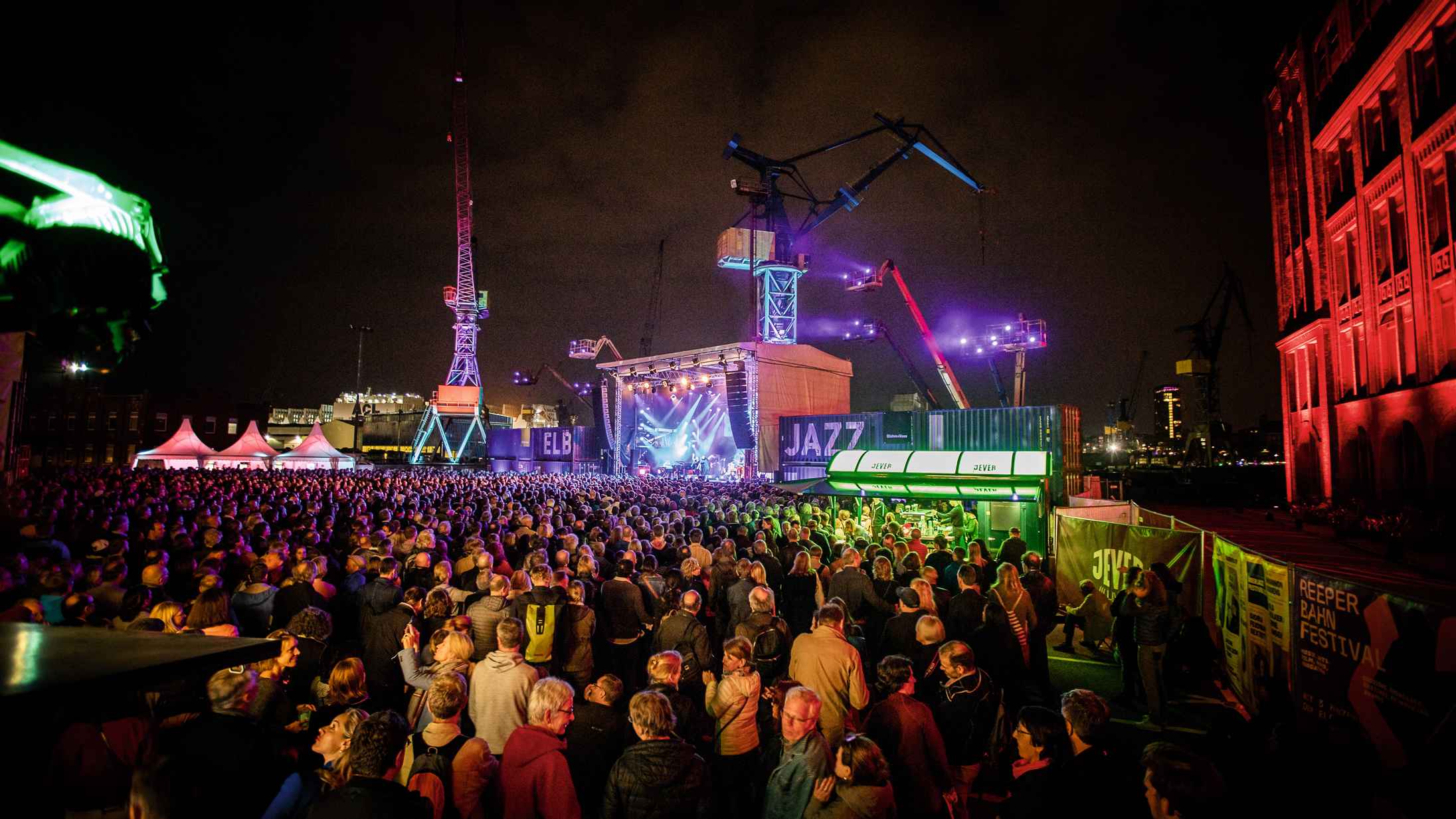Teil der deutschen Festivallandschaft: das Hamburger Elbjazz Festival.