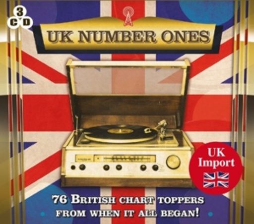 Diverse – UK Number Ones - 76 British Chart Toppers From When It All Began!