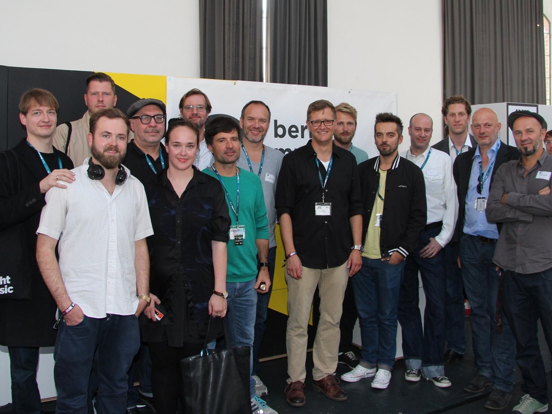 Das von der Berlin Music Commission ausgerichtete Zirkeltraining stieß bei der Berlin Music Week auf großes Interesse: Olaf Kretschmar (Berlin Music Commission, zweiter von rechts) mit den...