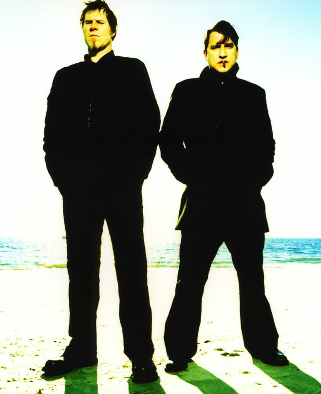 Nun vereint als The Gutter Twins: Lanegan (l.) und Dulli