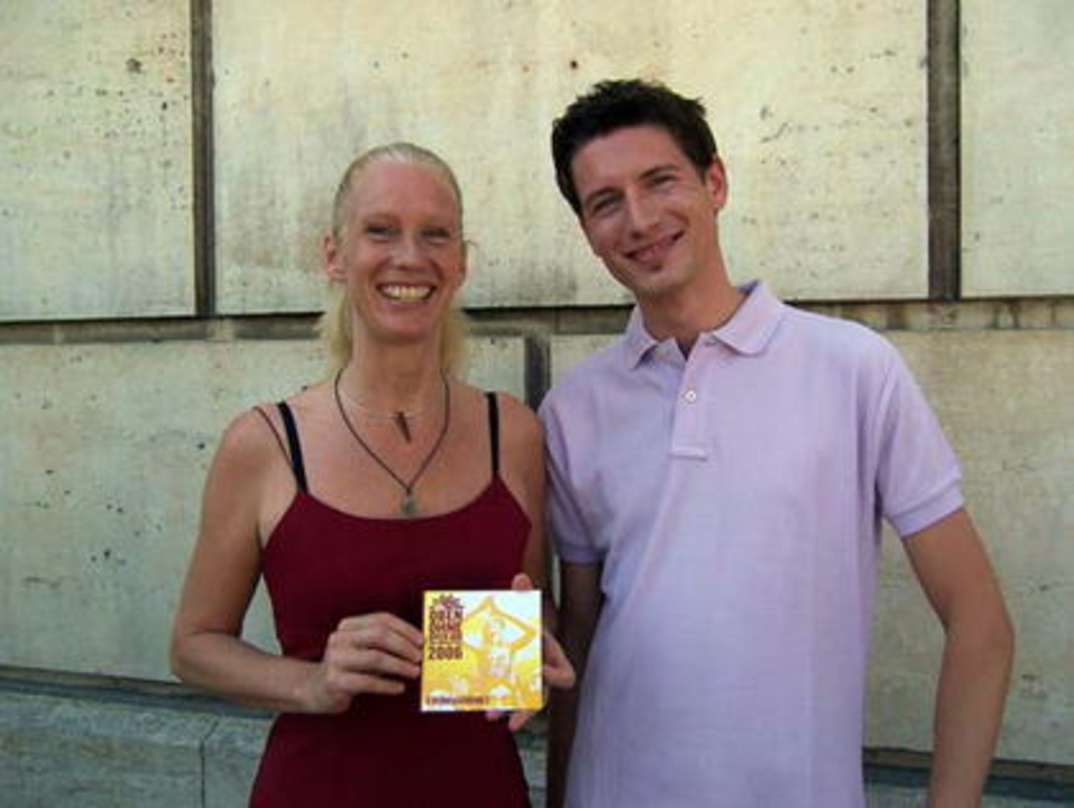 Freuen Sich auf das "Oben Ohne"-Festival: Isabel Fischer und Tom Ruthsatz