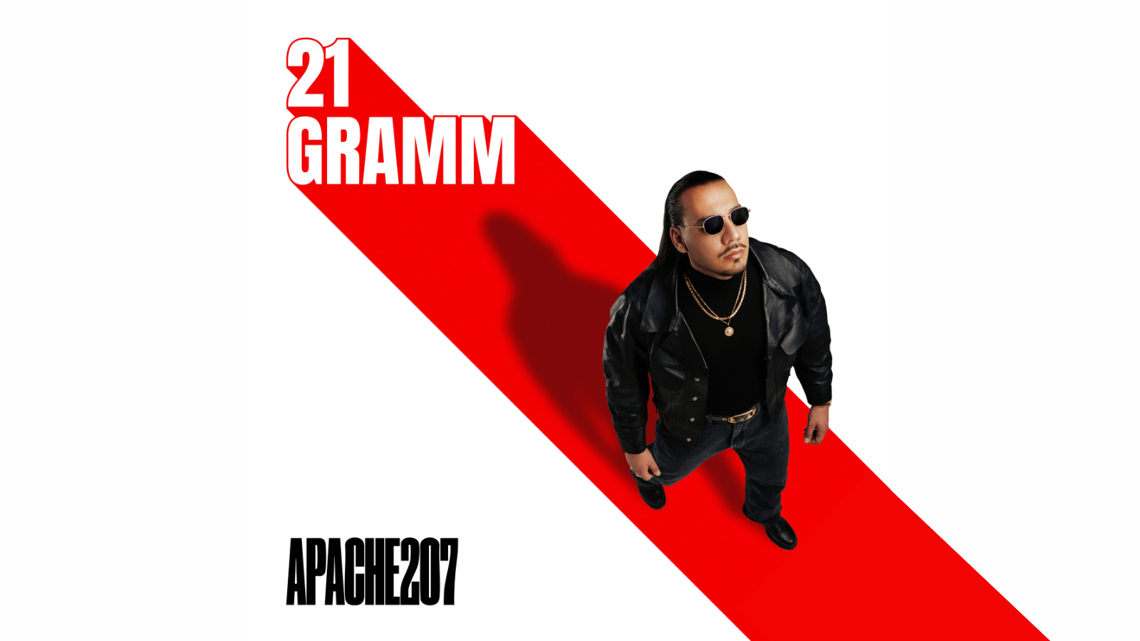Apache 207 kündigt für den 29. August sein neues Album "21 Gramm" an.