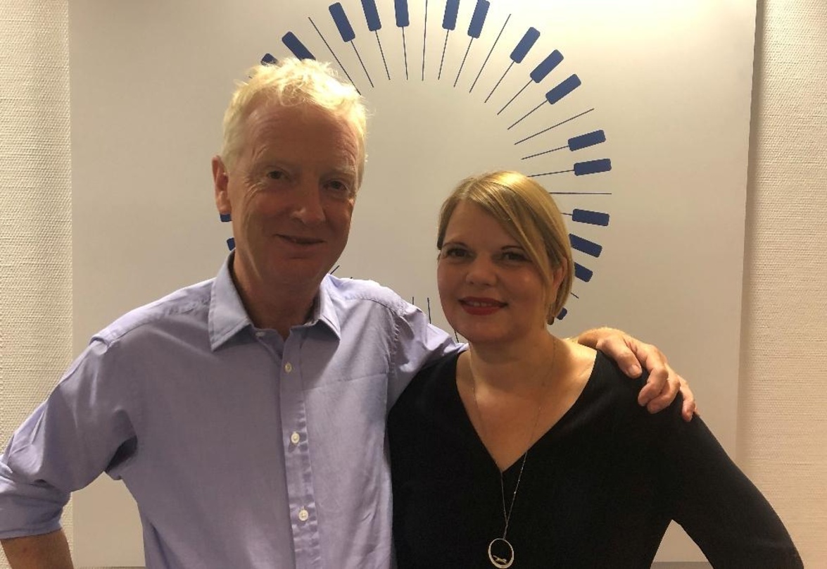 Administriert die Concord-Kataloge in der GSA-Region nun von Berlin aus: Tina Funk, hier mit Europachef John Minch