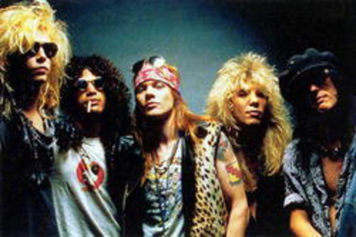 Konnten sich nicht durchsetzen: Guns'n'Roses