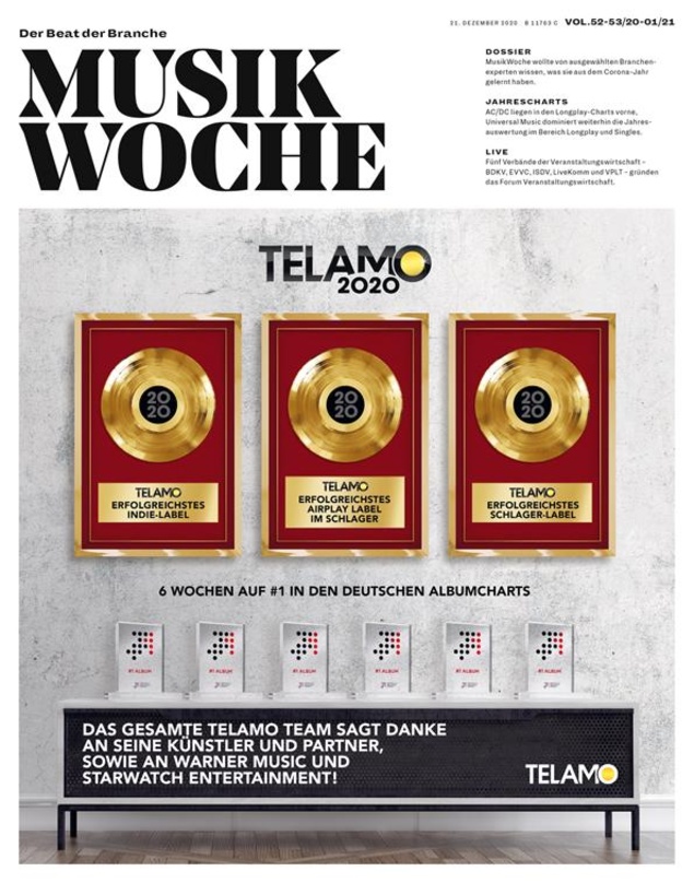 Die E-Paper-Ausgabe von MusikWoche Vol. 52+53+01 2020+2021