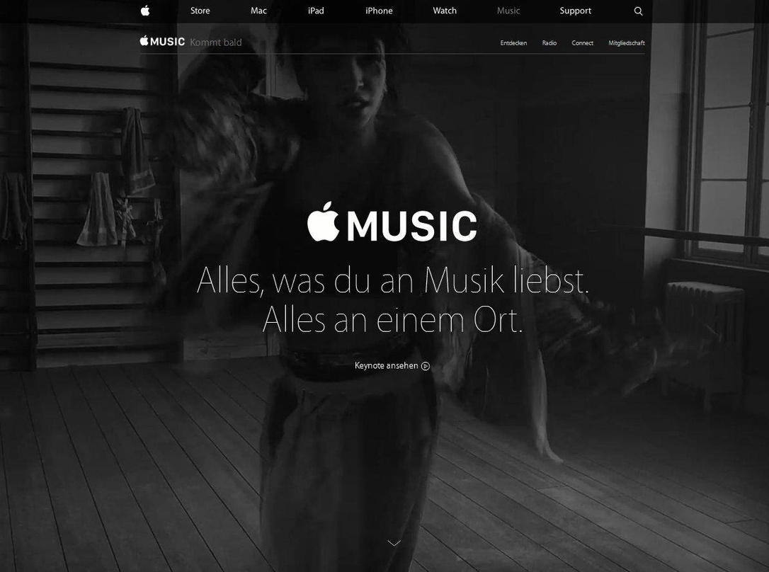 Soll angeblich in der Testphase bereits zehn Millionen Nutzer erreichen: Der Streamingdienst Apple Music