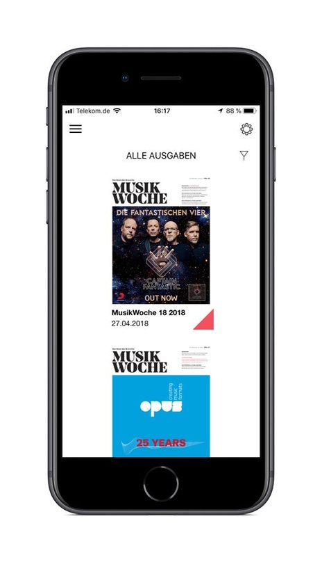 Die neue App von MusikWoche
