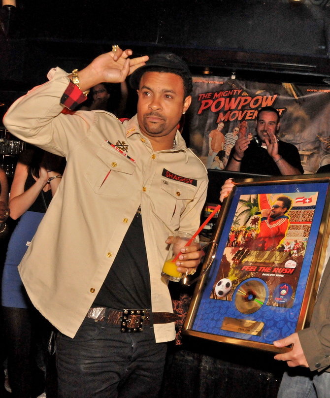Nahm in Köln Gold entgegen: Shaggy