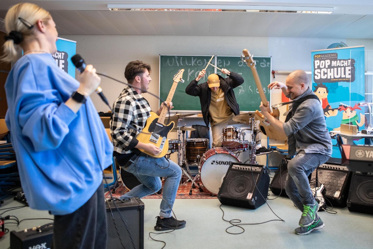 Geht in die 18. Runde: die Förderinitiative "Pop macht Schule" der Popakademie Baden-Württemberg
