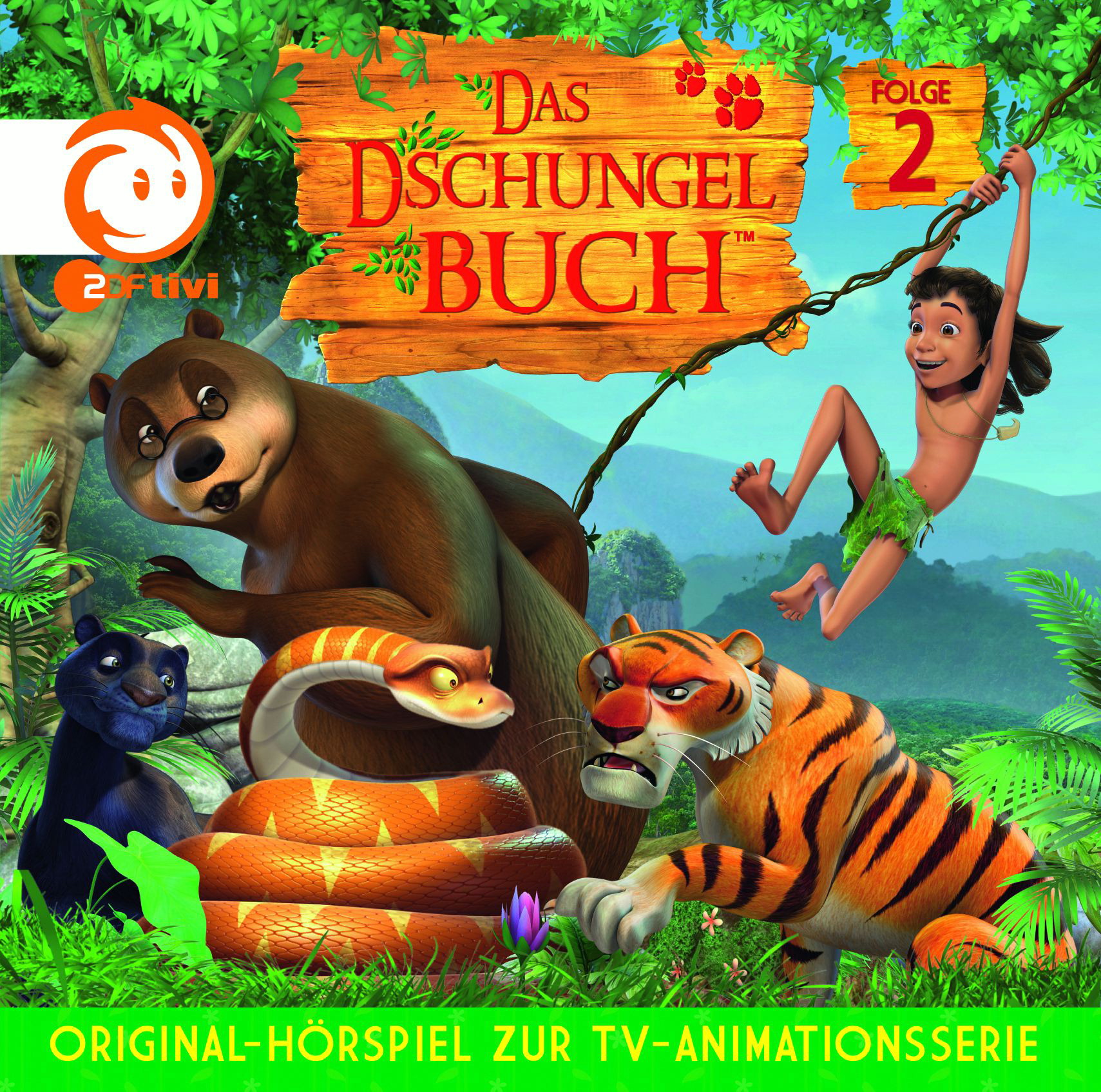 Diverse – Das Dschungelbuch - Balu in der Falle (2) - Original Hörspiel zur TV-Serie