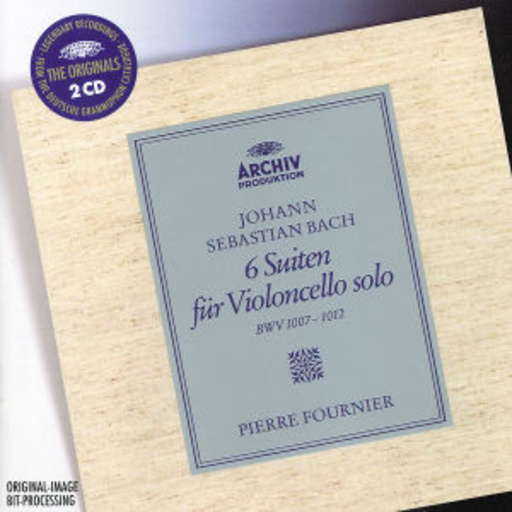 Pierre Fournier – 6 Suiten für Viloncello Solo (The Originals)