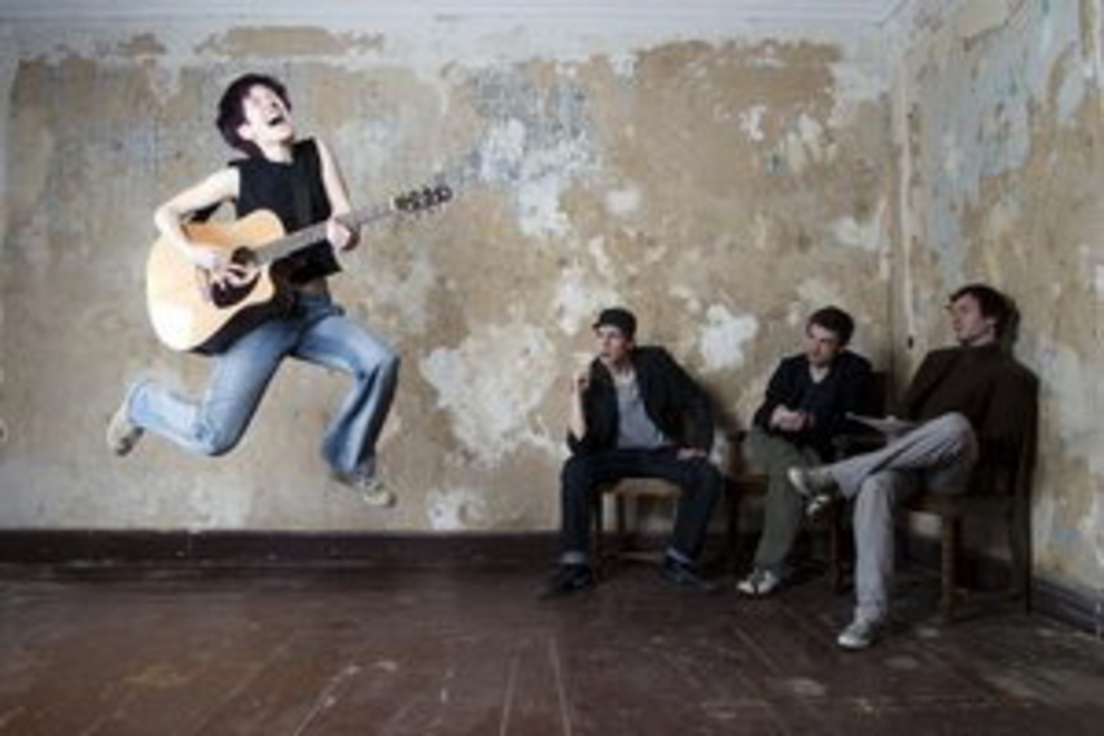 Eine von fünf Bands im "PopCamp": Alin Coen und Band